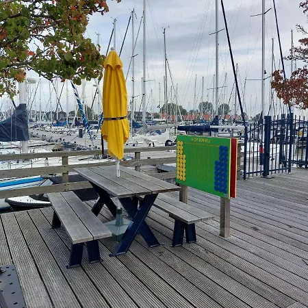 Luxury Houseboat In Marina Volendam