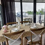 Luxury Houseboat In Marina Volendam