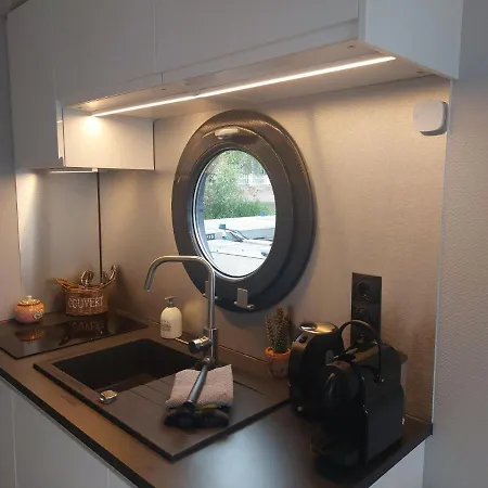 Luxury Houseboat In Marina Volendam